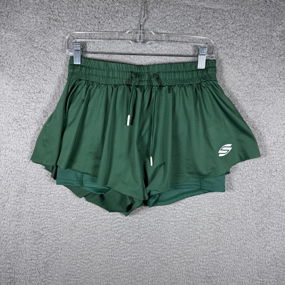 Selkirk Essentials Womens Athletic Skort Forest Green Pickleball Tennis Size S